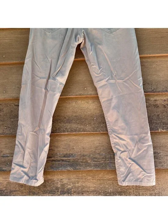 Hudson & Barrow Mens 30x30 Performance Stretch Golf Pants Gray Cotton Blend - Picture 10 of 12